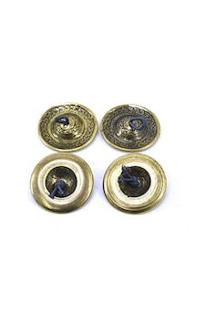120 Gr Orta Boy 4 Adet Parmak Zili - Pz120 Açık Gri 120 Gr Orta Boy 4 Adet Parmak Zili - Pz120 Açık Gri