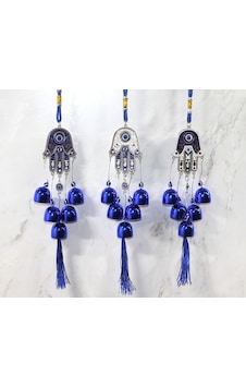Metal Nazar Boncuğu Çan Model 19