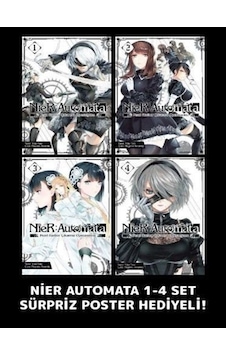 Nier: Automata 1-4 Poster Hediyeli Set / Yoko Taro Nier: Automata 1-4 Poster Hediyeli Set / Yoko Taro