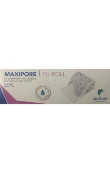 Maxipore Fim Su Geçirmez Şeffaf Film Yara Örtüsü Rulo 15 CM x 10 M Maxipore Fim Su Geçirmez Şeffaf Film Yara Örtüsü Rulo 15 CM x 10 M