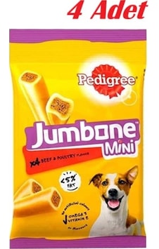 Pedigree Jumbone Sığır Etli Köpek Ödül Maması 160 G 4x