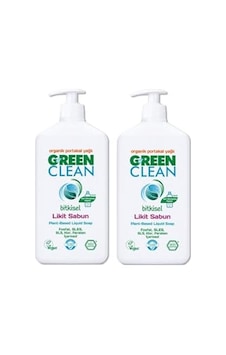 Green Clean Organik Portakal Yağlı Bitkisel Likit El Sabunu 500 Ml 2'li Green Clean Organik Portakal Yağlı Bitkisel Likit El Sabunu 500 Ml 2'li