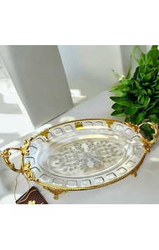 Royking Ayaklı Oval Sunum Tabağı 35x29x20x4cm Crg162 Royking Ayaklı Oval Sunum Tabağı 35x29x20x4cm Crg162