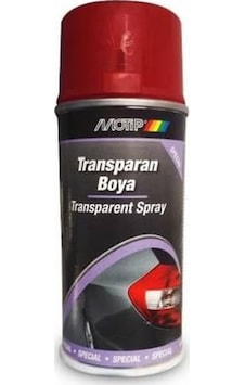 Motip Stop Boyası Transparan Kırmızı 400 ML Motip Stop Boyası Transparan Kırmızı 400 ML