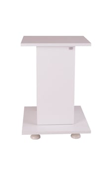 Kanki Pet Kuş Kafes Standı Beyaz 40 x 30 CM