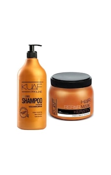 Kuaf Maske 1 L + Kuaf Tuzsuz Şampuan
