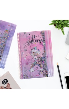 Vukı Sulu Cantalı Defter A5 Unıcorn Vk-0112-01