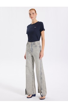 Boss Gri Kadın Lyocell Karışımlı Denim Pantolon 50542436 Boss Gri Kadın Lyocell Karışımlı Denim Pantolon 50542436