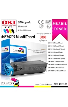 Tonerturk Oki B411 / B431 / Mb461 / Mb471 / Mb471 / Mb491 / 44574705 Uyumlu Tonerturk Oki B411 / B431 / Mb461 / Mb471 / Mb471 / Mb491 / 44574705 Uyumlu
