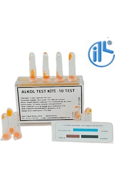 Alkol Test Kiti-10 Test