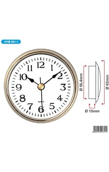 Sarı Geçme Saat Pilastik Kasa Ilk Elden Ithalatcıdan 6.5 CM Sarı Geçme Saat Pilastik Kasa Ilk Elden Ithalatcıdan 6.5 CM