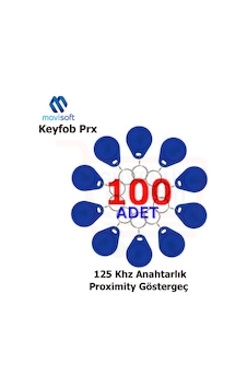 Proximity Anahtarlık Tag Göstergeç 100 Adet Proximity Anahtarlık Tag Göstergeç 100 Adet
