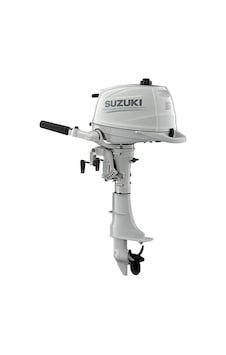 Suzuki 6 HP Kısa Şaft Manuel 4 Zamanlı Deniz Motoru Beyaz Suzuki 6 HP Kısa Şaft Manuel 4 Zamanlı Deniz Motoru Beyaz