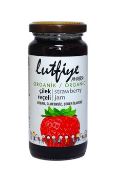 2 Adet Lutfiye Organik Çilek Reçeli 280 G 2 Adet Lutfiye Organik Çilek Reçeli 280 G
