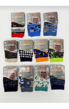 Berrak 4480 Erkek Penye Desenli Likralı Boxer 10 Adet Renkli Berrak 4480 Erkek Penye Desenli Likralı Boxer 10 Adet Renkli