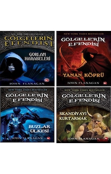 Gölgelerin Efendisi 1+2+3+4 Kitap Set / John Flanagan / Macera Gölgelerin Efendisi 1+2+3+4 Kitap Set / John Flanagan / Macera