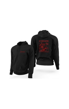 At The Gates To Drink From The Night Itself Siyah Fermuarlı Limited Edition Kapşonlu Sweatshirt At The Gates To Drink From The Night Itself Siyah Fermuarlı Limited Edition Kapşonlu Sweatshirt