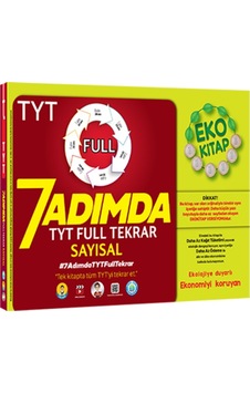 7 Adımda Tyt Full Tekrar Soru Bankası-Sayısal Eko (553931517)