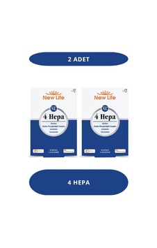 New Life 4 Hepa 30 Yumuşak Kapsül Kolin - Silibin Fosfolipid Kompleksi - Enginar - Karahindiba 2 Adet 2'li