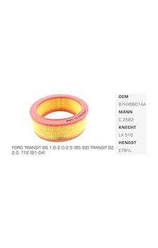 FORD TRANSİT T12 HAVA FİLTRESİ ( YUVARLAK ) FORD TRANSİT T12 HAVA FİLTRESİ ( YUVARLAK )