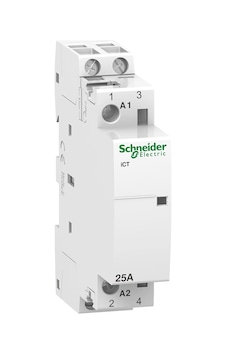 Schneider Acti9 İct 1x25a Monofaze Sessiz Kontaktör Schneider Acti9 İct 1x25a Monofaze Sessiz Kontaktör