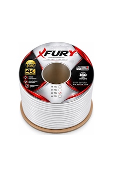Fury 80 Tel Rg6-u6 Koaksiyel Tv Ve Uydu Anten Kablosu 100 Metre Fury 80 Tel Rg6-u6 Koaksiyel Tv Ve Uydu Anten Kablosu 100 Metre