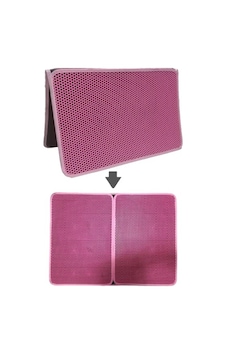 Tineke Büyük Boy Elekli Kedi Tuvalet Önü Paspası Katlanabilir 82 X 60 Cm Pembe 2li Tineke Büyük Boy Elekli Kedi Tuvalet Önü Paspası Katlanabilir 82 X 60 Cm Pembe 2li