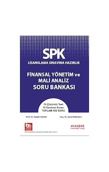 Finansal Yönetim ve Mali Analiz Soru Bankası Finansal Yönetim ve Mali Analiz Soru Bankası