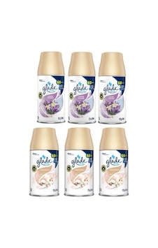 Glade Oda Kokusu Lavanta Ferahlığı + İpeksi Vanilya 6 x 269 ML Glade Oda Kokusu Lavanta Ferahlığı + İpeksi Vanilya 6 x 269 ML