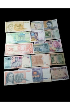 15 Adet Yabancı Koleksiyon Kağıt Para Başlangıç Setleri 15 Adet Yabancı Koleksiyon Kağıt Para Başlangıç Setleri