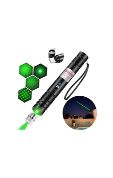 Profesyonel Yeşil Lazer Pointer - 10 Km Menzilli, Usb Şarjlı, 5 Modlu Astronomi Ve Kamp Lazeri Siyah Profesyonel Yeşil Lazer Pointer - 10 Km Menzilli, Usb Şarjlı, 5 Modlu Astronomi Ve Kamp Lazeri Siyah