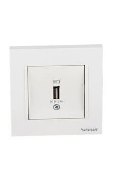 Netelsan Beyaz Usb Şarj Prizi Byobu Netelsan Beyaz Usb Şarj Prizi Byobu