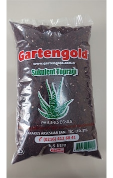 Gartengold Sukulent Toprağı 2.5 L 1 Adet