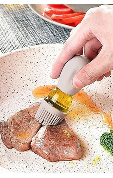 Yağ Sos Kavanozu Yağdanlık Isıya Dayanıklı Şirin Silikon Fırçalı Yağ Sos Dağıtıcı Renkli Yağ Sos Kavanozu Yağdanlık Isıya Dayanıklı Şirin Silikon Fırçalı Yağ Sos Dağıtıcı Renkli