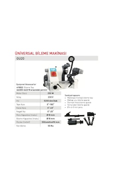 Craft GU20A Universal Bileme Motoru Craft GU20A Universal Bileme Motoru