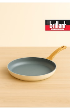 Quantum Seramik Tava 24 Cm Krem Quantum Seramik Tava 24 Cm Krem