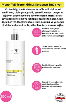 Apis Natural Ceramide Repair Nazik Yüz Temizleme Emülsiyonu 500 ML Apis Natural Ceramide Repair Nazik Yüz Temizleme Emülsiyonu 500 ML