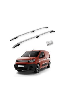 Turtle Citroen Berlingo 2019-2025 / Kısa Şasi Tavan Çıtası Crown Gri