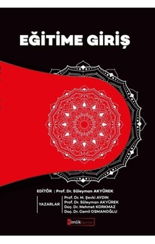 Eğitime Giriş - Cemil Osmanoğlu - Kimlik Yayınları Eğitime Giriş - Cemil Osmanoğlu - Kimlik Yayınları