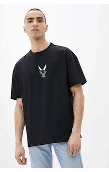 Wear Vexel Erkek Baskılı T-shirt Kısa Kol Bisiklet Yaka Tişört - Siyah Çok Renkli Wear Vexel Erkek Baskılı T-shirt Kısa Kol Bisiklet Yaka Tişört - Siyah Çok Renkli