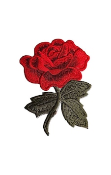 Ütü Ile Yapışan Arma - Patch - Kırmızı Tek Gül Yeşil Yaprak Modeli En:6.5cm Boy:9cm 1 Adet Kırmızı - 691931704 Ütü Ile Yapışan Arma - Patch - Kırmızı Tek Gül Yeşil Yaprak Modeli En:6.5cm Boy:9cm 1 Adet Kırmızı - 691931704