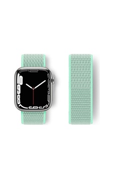 Apple Watch 42mm Hasırlı Cırtcırtlı Kordon Saat Değildir - Turkuaz Apple Watch 42mm Hasırlı Cırtcırtlı Kordon Saat Değildir - Turkuaz