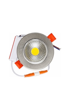 Mat Krom Sıva Altı Spot Led Armatür 5w Beyaz Işık Mat Krom Sıva Altı Spot Led Armatür 5w Beyaz Işık