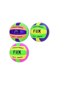 Fox Voleybol Topu Fosforlu Renk - 1 Adet Çok Renkli