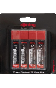 Rotring 0.7 Min Super Polimer Kurşun Kalem Ucu 2B Rotring 0.7 Min Super Polimer Kurşun Kalem Ucu 2B