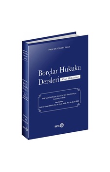 Borçlar Hukuku Dersleri Özel Hükümler Borçlar Hukuku Dersleri Özel Hükümler