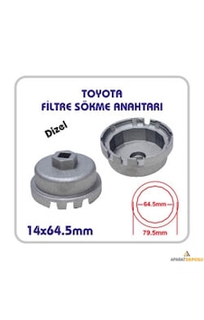 Toyota Dizel - Yağ Filtre Sökme Anahtarı Toyota Dizel - Yağ Filtre Sökme Anahtarı