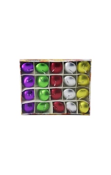 Lunaev 20pcs Suda Yüzen Mum Beyaz - Renkli 1 Kg