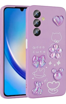 Samsung Galaxy A23 4g Uyumlu Kılıf Kabartma Figürlü Parlak Toys Silikon Kapak