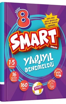 Smart English 8. Sınıf 1. Dönem Yarıyıl İngilizce Denemeleri 16 Adet Smart English 8. Sınıf 1. Dönem Yarıyıl İngilizce Denemeleri 16 Adet